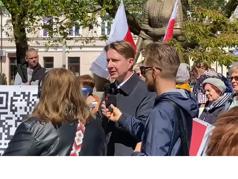 Artur Bartoszewicz w Suwałkach