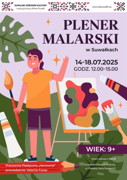 Plener malarski w Suwałkach