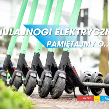 Podstawowe zasady przy jeździe hulajnogą