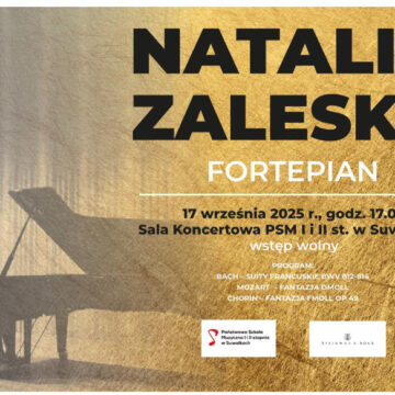 Państwowa Szkoła Muzyczna zaprasza na koncert fortepianowy Natalii Zaleskiej
