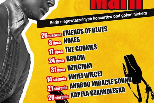 Lato z muzyką na Placu M. Konopnickiej