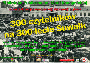 300 czytelników na 300-lecie Suwałk