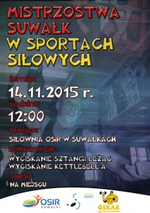 Mistrzostwa Suwałk w Sportach Siłowych