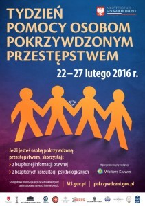 Tydzień Pomocy Ofiarom Pokrzywdzonym Przestępstwem