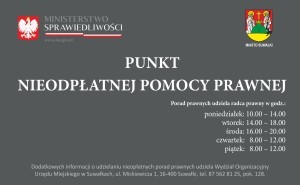 Punkty nieodpłatnej pomocy prawnej