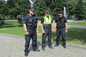 Policjant z Irlandii w Suwałkach