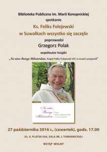 G. Polak o ks. Feliksie Folejewskim