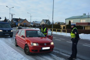 Działania suwalskich policjantów ruchu drogowego