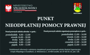 Nieodpłatne porady prawne w Suwałkach