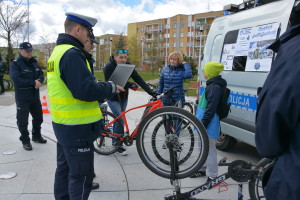 Policyjna akcja na Osiedlu Północ