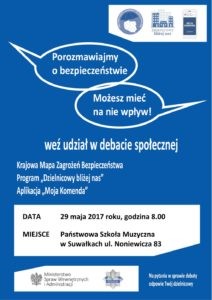 Policja zaprasza na debatę