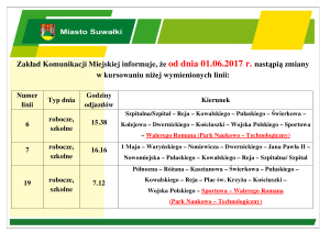 Zmiany w komunikacji miejskiej