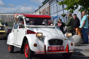 Suwałki rajd stare samochody