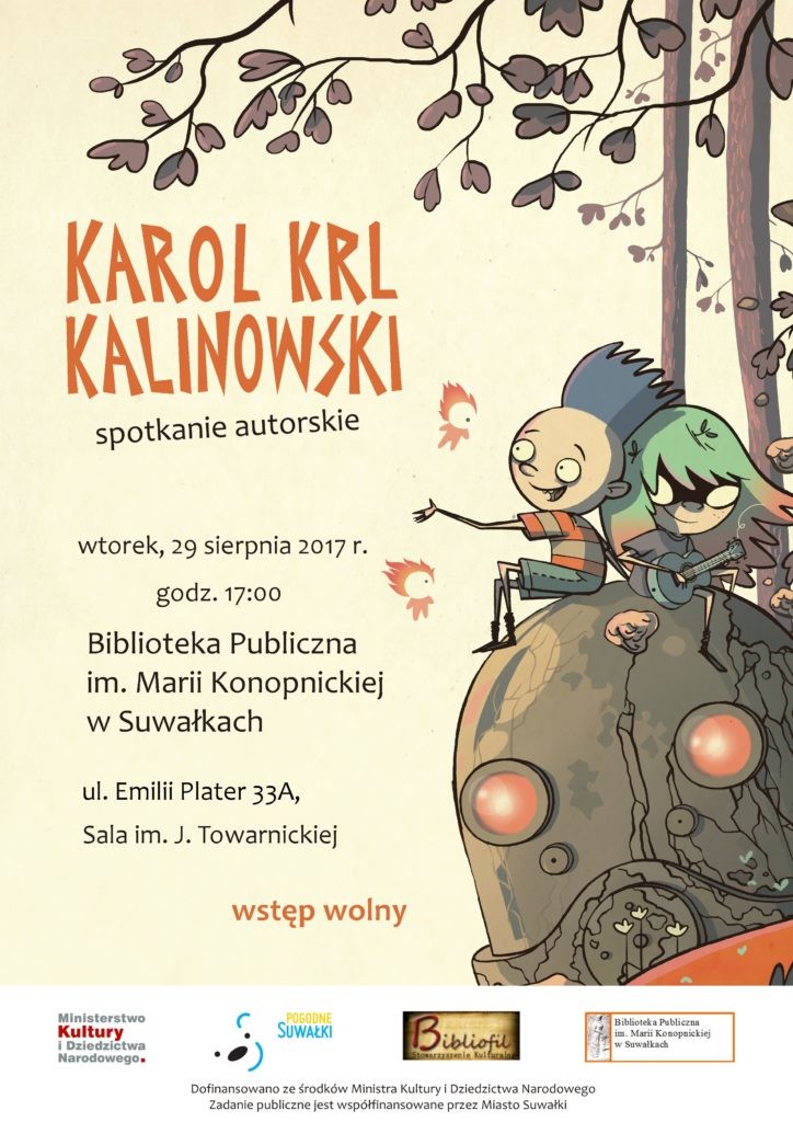 Suwałki Biblioteka Karol Kalinowski