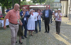 Suwałki sąsiedzi przy stole