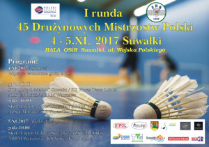 Drużynowe Mistrzostwa Polski w badmintonie w Suwałkach