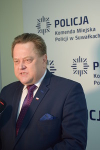 Suwałki Policja Miezianko nowy komendant