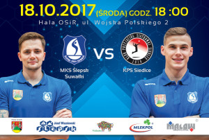 MKS”Ślepsk” Suwałki vs. KPS Siedlce w środę, 18 października