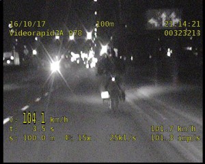 Motocyklem 104km/h przez Suwałki