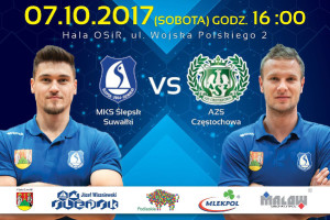 MKS Ślepsk Suwałki vs. AZS Częstochowa w sobotę, 7 października