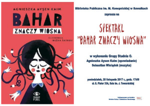 Spektakl dla dzieci „Bahar znaczy wiosna”