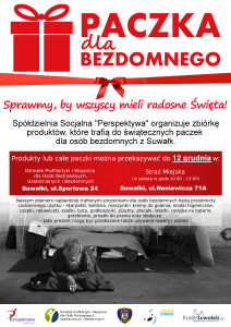 Świąteczna paczka dla bezdomnego