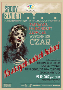 Środa Seniora: koncert „Wspomnień Czar”