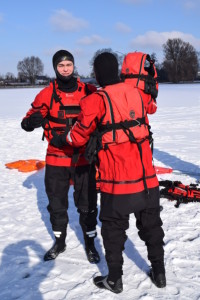 Suwałki WOPR Pokazy ratownictwa lodowego 2018