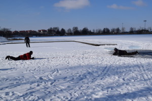 Suwałki WOPR Pokazy ratownictwa lodowego 2018