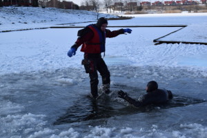 Suwałki WOPR Pokazy ratownictwa lodowego 2018