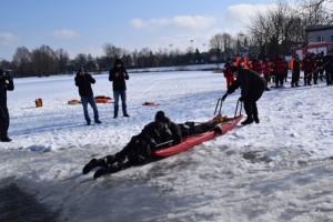 Suwałki WOPR Pokazy ratownictwa lodowego 2018