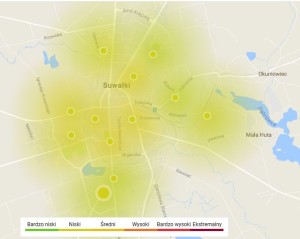 Już można sprawdzać jakość powietrza w Suwałkach