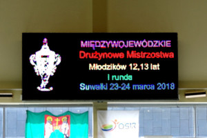 Suwałki Mistrzostwa młodzików 12-13 lat