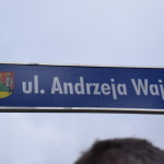 Suwałki odsłonięcie ulicy Andrzeja Wajdy