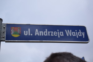 Suwałki odsłonięcie ulicy Andrzeja Wajdy