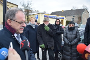 Suwałki odsłonięcie ulicy Andrzeja Wajdy