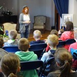 Biblioteka spotkanie z Barbarą Kosmowską SP 9