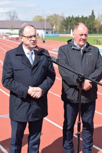 Suwałki LA konferencja na stadionie