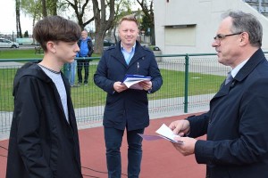 Suwałki LA konferencja na stadionie