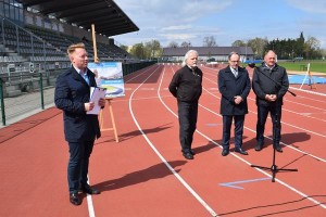 Suwałki LA konferencja na stadionie