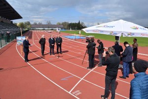 Suwałki LA konferencja na stadionie