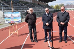 Suwałki LA konferencja na stadionie