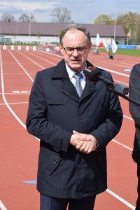 Suwałki LA konferencja na stadionie