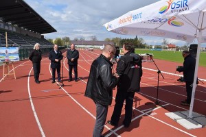 Suwałki LA konferencja na stadionie