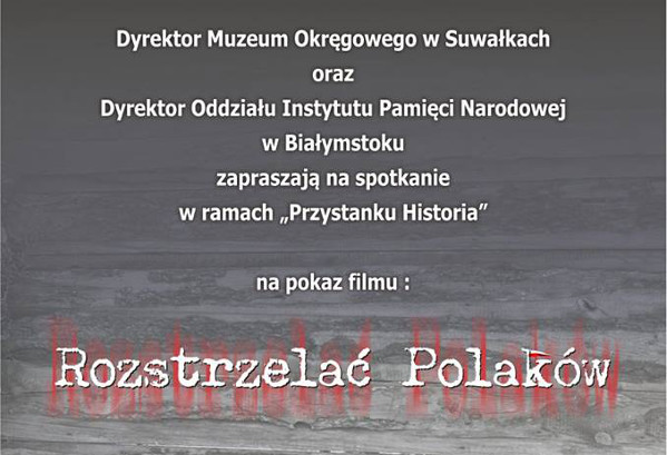 Suwałki Muzeum Okręgowe pokaz filmu