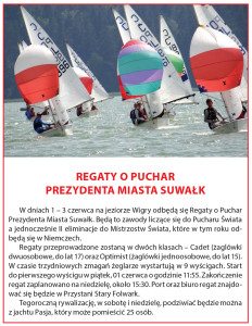 Suwałki Regaty o Puchar Prezydenta Suwałk