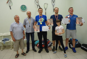 Zakończenie Ligi Squash Olecko 2017 / 2018