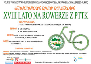 XVIII Lato na rowerze z PTTK - 