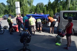 Suwałki OSiR ON TOUR pielgrzymka rowerowa do Wilna