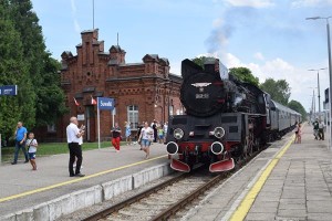 Suwałki Dworzec PKP ciuchcia